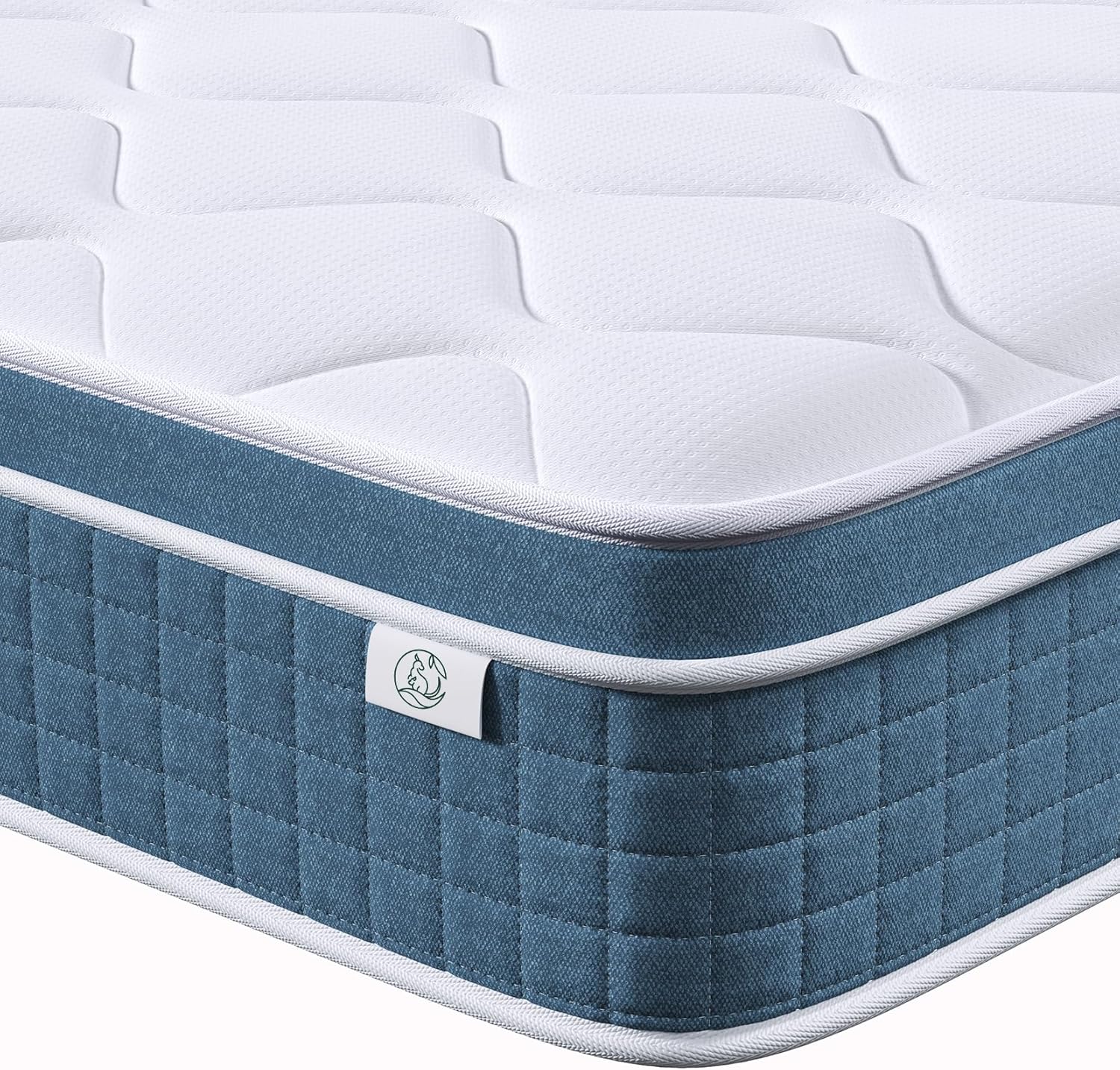 Bed Mattress with Individual Pocket Springs and Pressure-Relieving Memory Foam