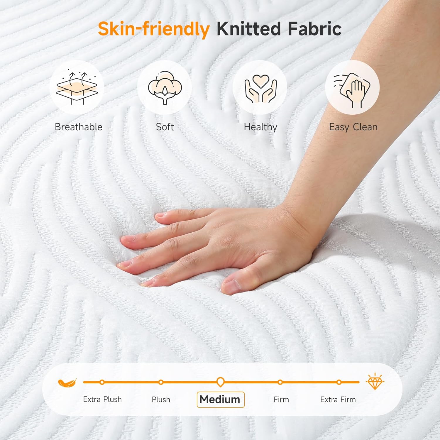 Cooling Gel Memory Foam Full Mattress in a Box