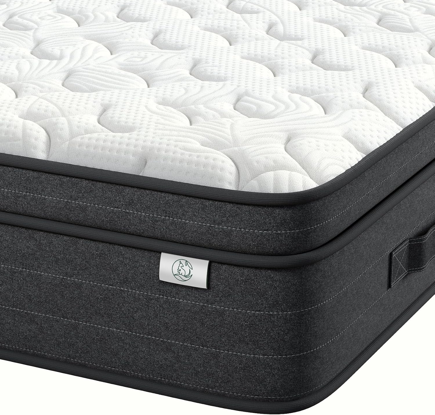 Bed Mattress with Individual Pocket Springs and Pressure-Relieving Memory Foam