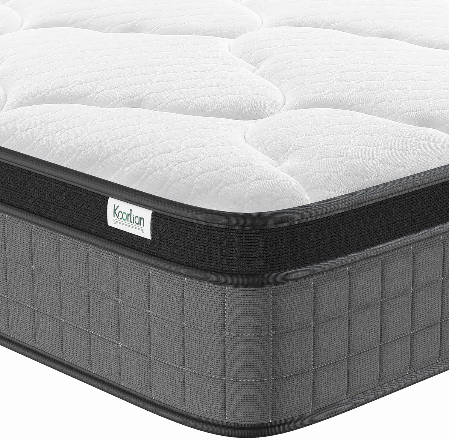 koorlian Bed Mattress with Breathable Cover(UK Warehouse Delivery)