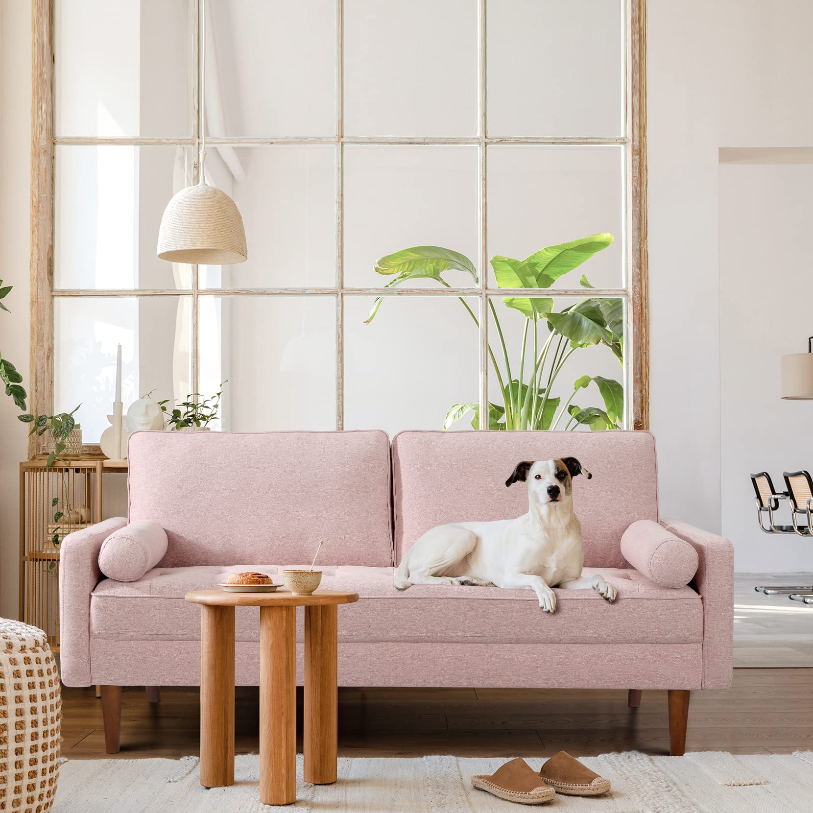 68 inch Sofa Couch Mid Century Modern Sofa