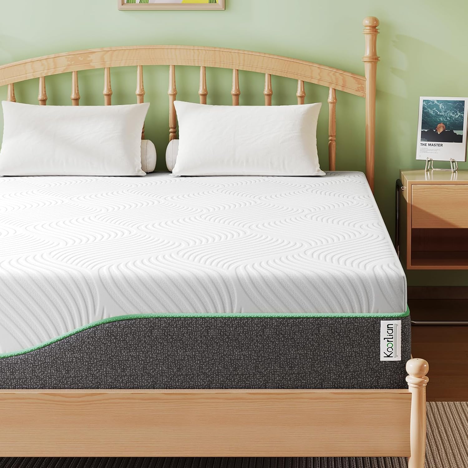 Cooling Gel Memory Foam Full Mattress in a Box