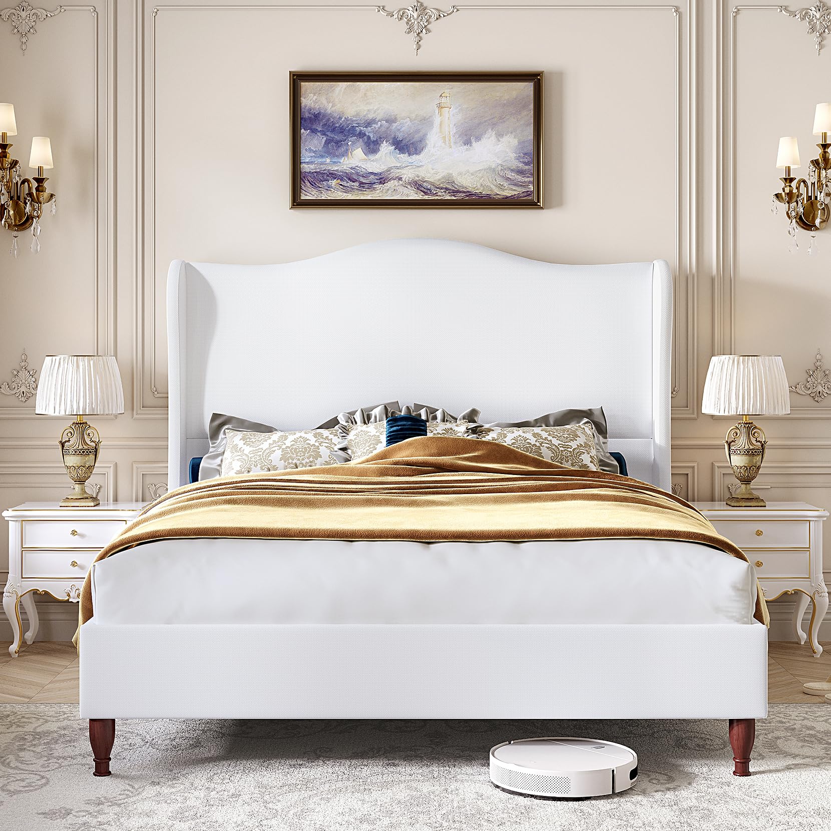 Bed Frame Upholstered Platform Bed